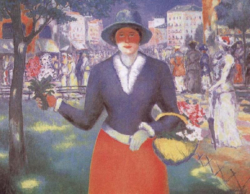 Kasimir Malevich Flower Girl